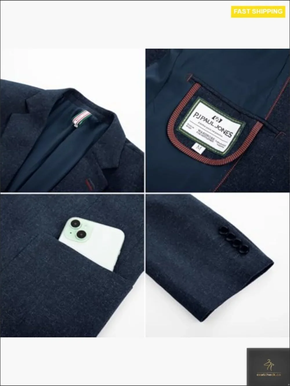 Lightweight Linen Blend Blazer Slim Fit Casual Sport Coat Modern Classic